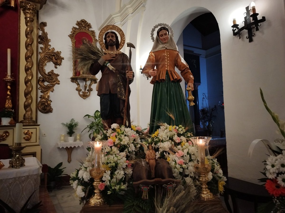 En breve comienza la procesión de San Isidro Labrador en Benamocarra #axarquia #axarquiaplus #benamocarra #sanisidro #labrador