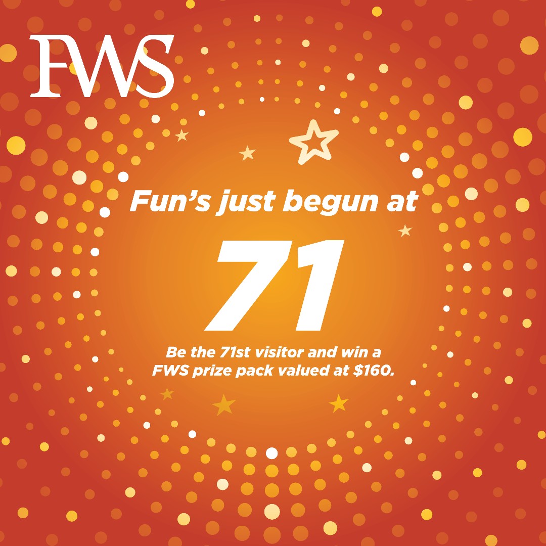 Heads up, CIM Connect attendees! The 71st visitor to our booth #906 scores a special prize! We've got three surprises in store, so don't miss out.

#FWS #BestManaged #CIMConnect2024 #WebaChutes #Giveaway