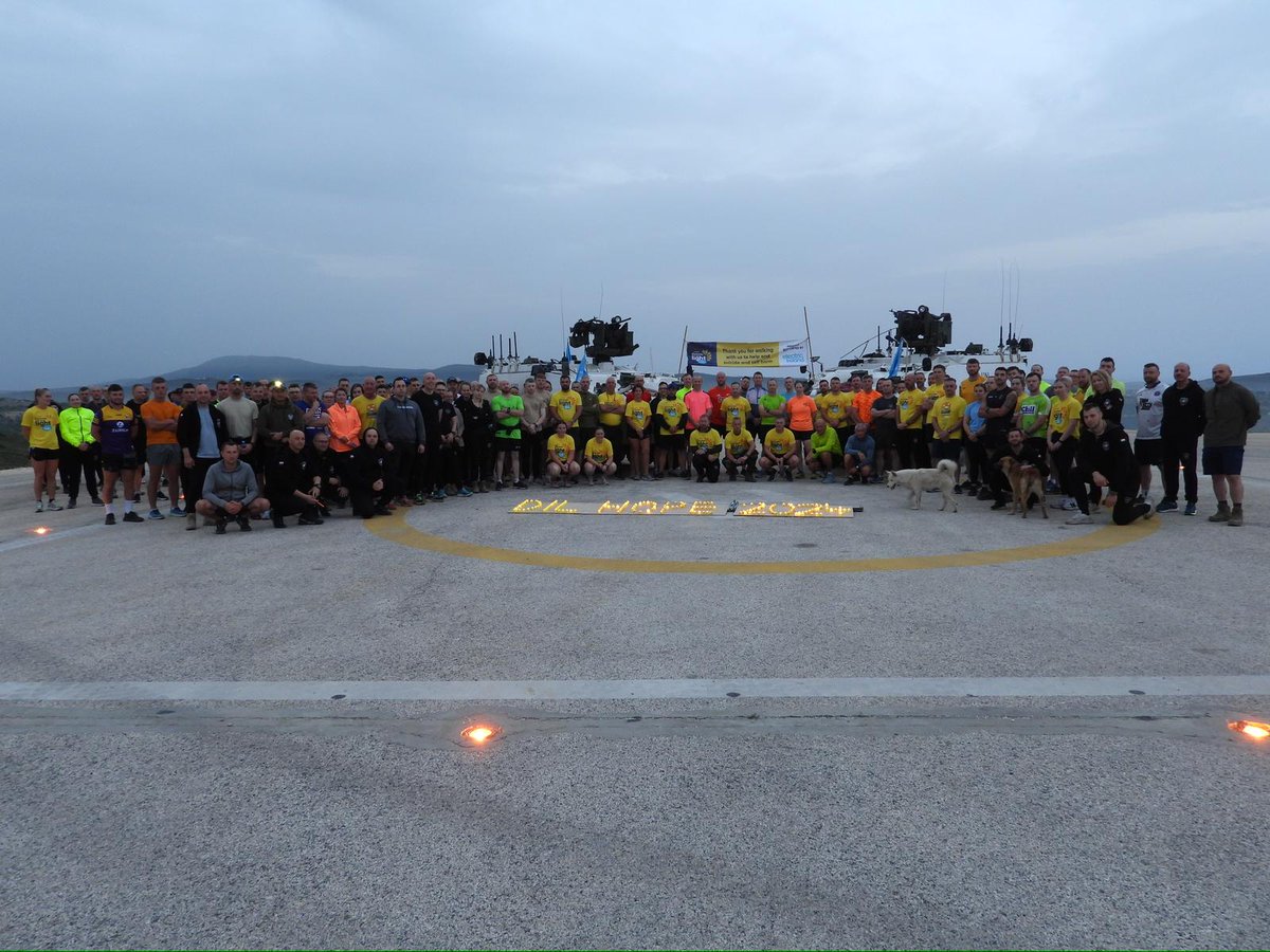 It's always darkest before the dawn. Yesterday at 0415hrs here in South Lebanon we walked together for 2024 Darkness into Light in aid of @PietaHouse #hope #support