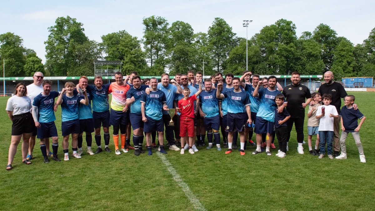 The Community Cup at the Walks today between @officialKLtown All Stars and @KingsLynnPolice in aid of the @856Foundation.