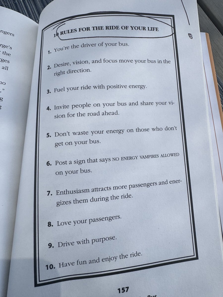 Great read from ⁦@JonGordon11⁩ “The Energy Bus!”