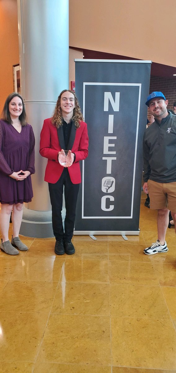 Logan made nationals in extemp competition. If a competitor doesn't break, they can enter in a supplemental event. Logan didn't break in extemp, but ended up placing THIRD NATIONALLY in impromptu competition. So, so proud of what he accomplished! #WeAreBPS