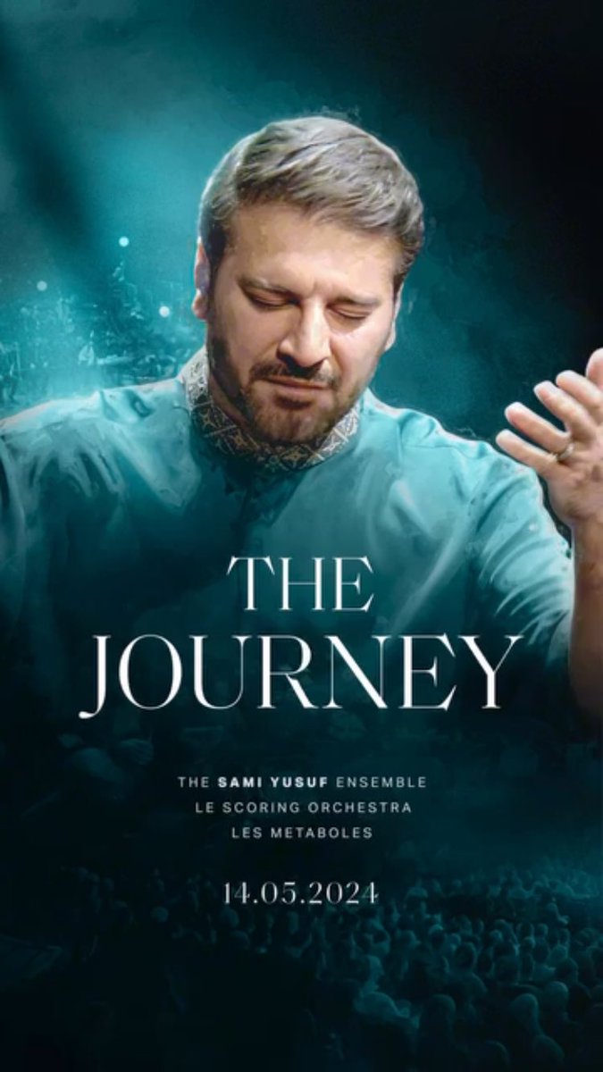 'The Journey' reprise 4th video from the album When Paths Meet Vol.2 is fitna to out!!

Mark the Date: 14-05-2024

@SamiYusuf #composer @whenpathsmeet #WPMvol2 
#TheJourney #NewVideo #4thvideo #artpiece #PhilharmoniedeParis