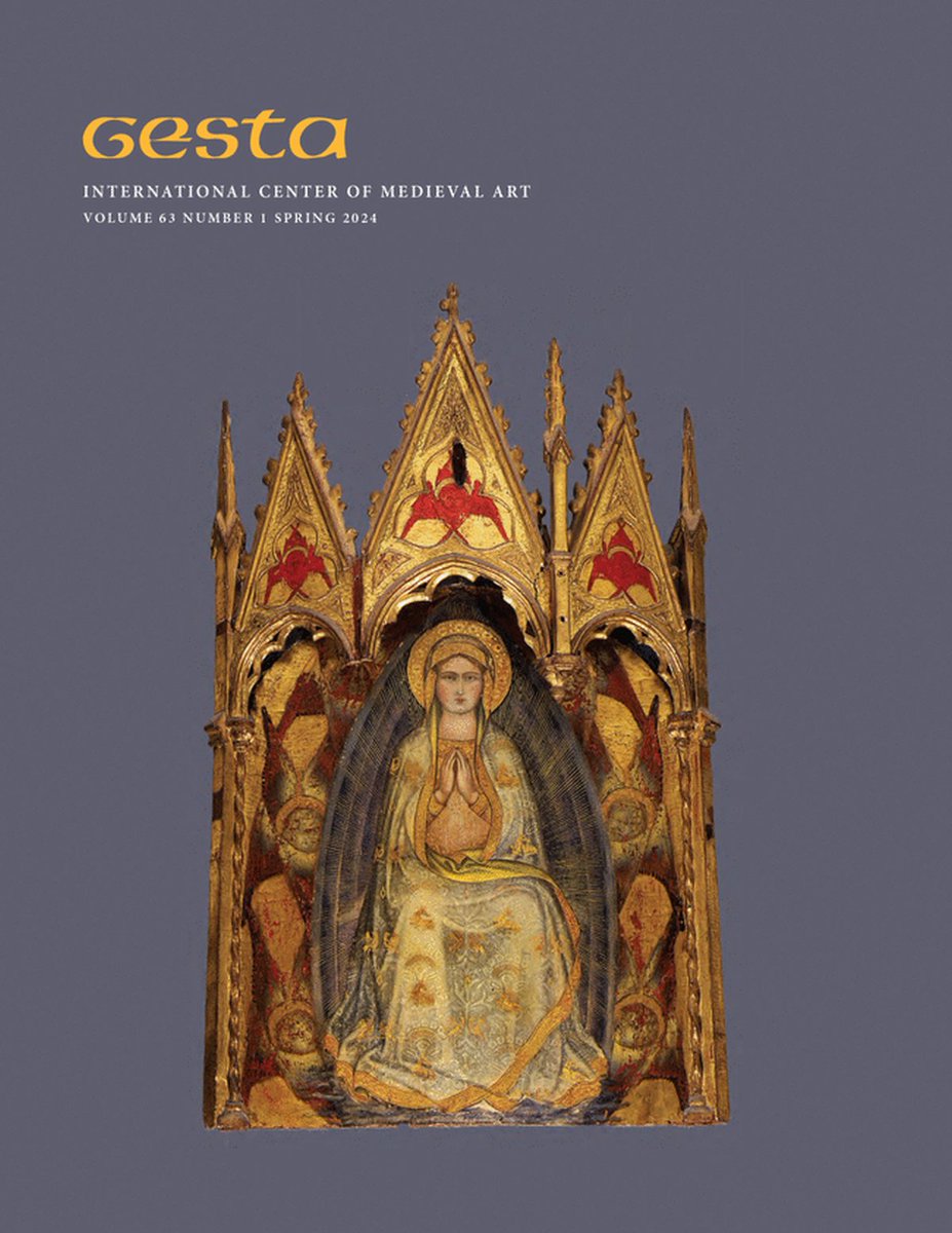 Gesta, Volume 63, Number 1 (2024) facebook.com/MedievalUpdate… journals.uchicago.edu/toc/ges/2024/6… #medievaltwitter #medievalstudies #medievalart