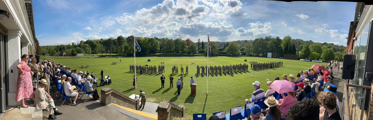 A very sunny afternoon at the @CaterhamCCF @Caterham_School Annual General Inspection a great effort by the cadets. As a cadet, officer and attendee for 48 years able to say well done Corps- excellent effort and delivery.Impressed the Inspecting Officer too! @rhqpwrr @aircadets