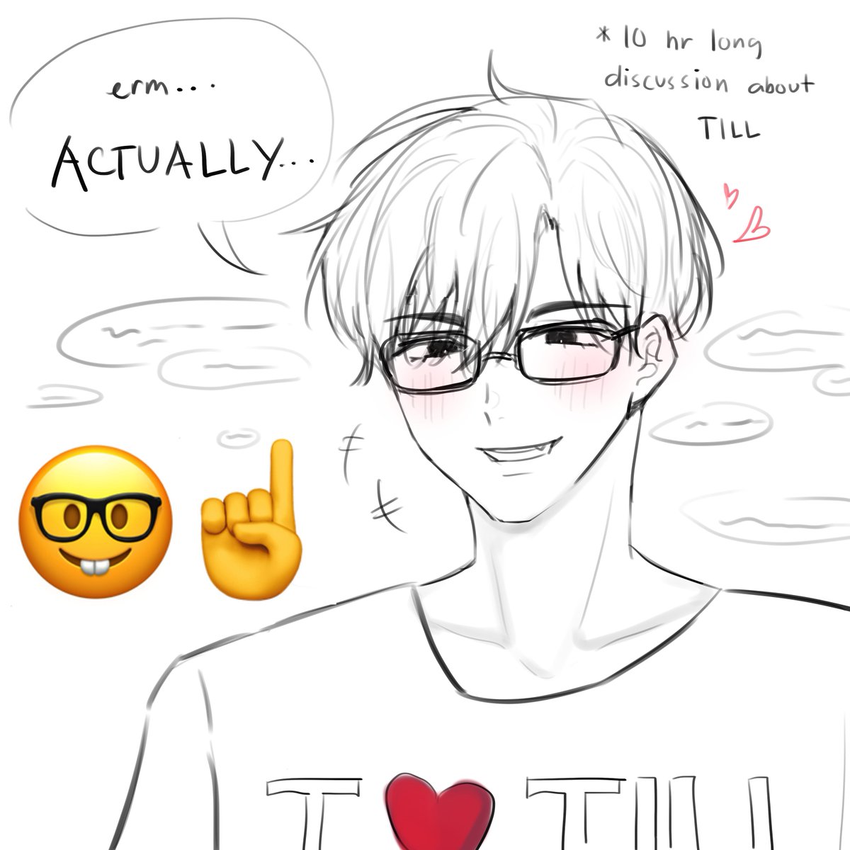 combining my love of nerds and ivan together #ALNST #ivantill