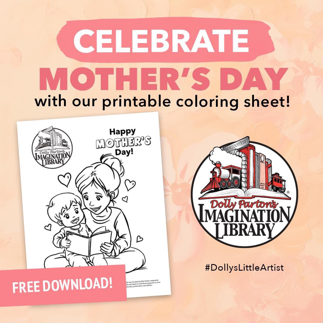 Happy Mother's Day! 💐 Celebrate the special bond you share with your little one by downloading our printable coloring sheet and share your beautiful creations in the comments below! bit.ly/DollysLittleAr… #DollysLittleArtist #MothersDay