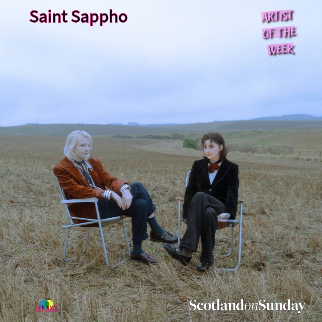 TODAY’s @OffAxisGigs @OffAxisTours Artist of the Week @TheScotsman @scotsman_arts @scotonsunday is Saint Sappho full info ➡ newfoundsound.co.uk/blog/saint-sap… listen to their new music out on @OptimoMusic at ➡ bit.ly/ScotlandOnSund…