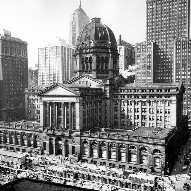 The Chicago Federal Building
Demolished in the 1960s.