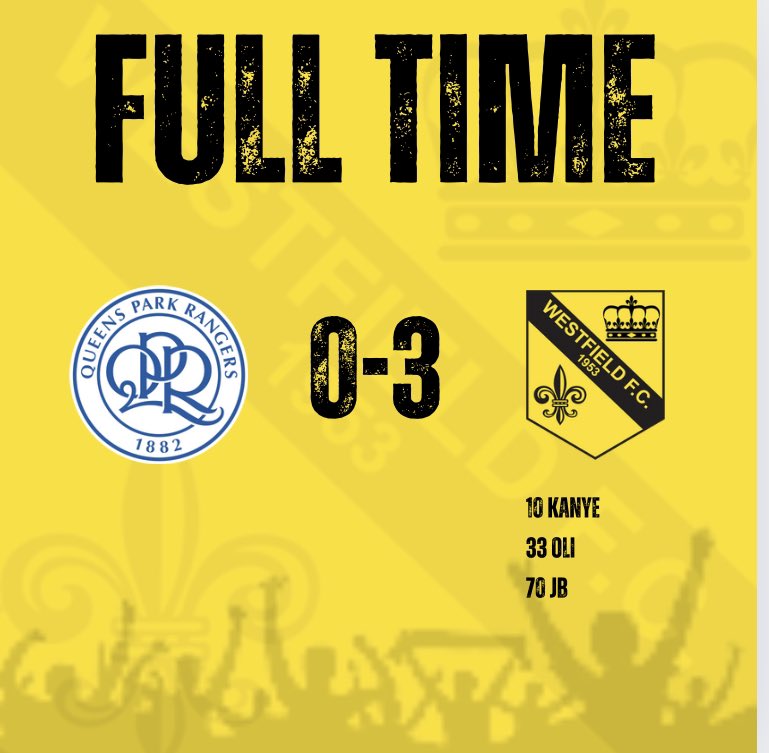 A great performance from #youngfield secures a convincing victory against a well organised and technically sound @QPR side MOTM: Sam 🧤