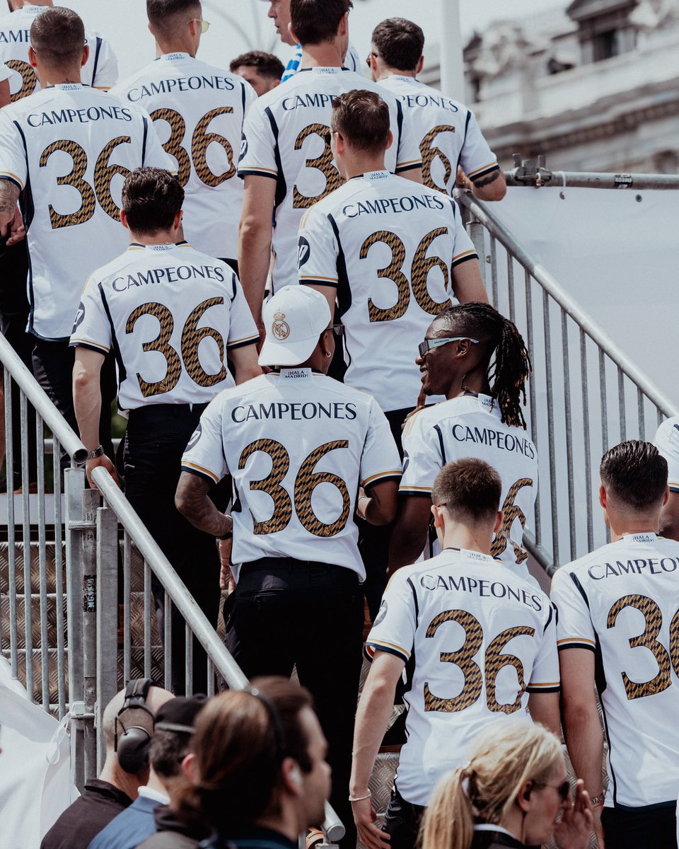 Cibeles 🤍 36 🏆 @realmadrid !! Ojalá volvamos pronto… 🙌🏾