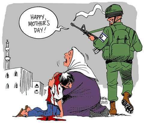 Filistin'de anneler günü.
