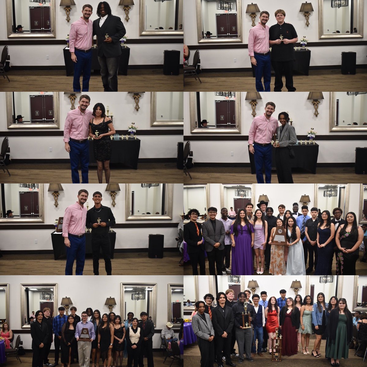 We had a GREAT banquet last night! Very proud of the accomplishments this year!