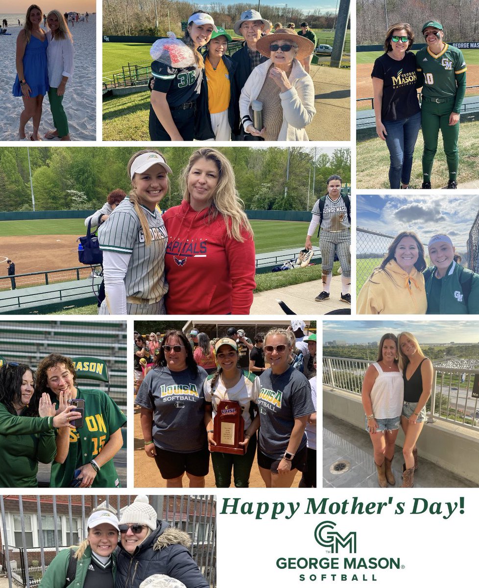 Happy Mother’s Day from George Mason Softball! #Team47🥎🔰