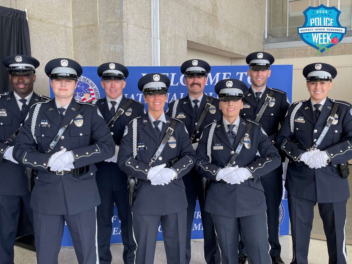 Today marks the start of National Police Week. We’re honored to be in Washington, D.C. to honor those who protect our community and remember fallen officers who paid the ultimate sacrifice. 💙 #PoliceWeek #vanpoliceusa #1531