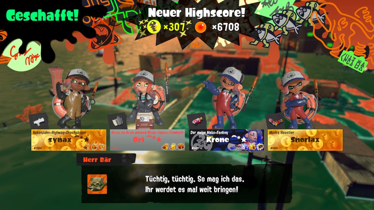 final score! #Splatoon3 #NintendoSwitch