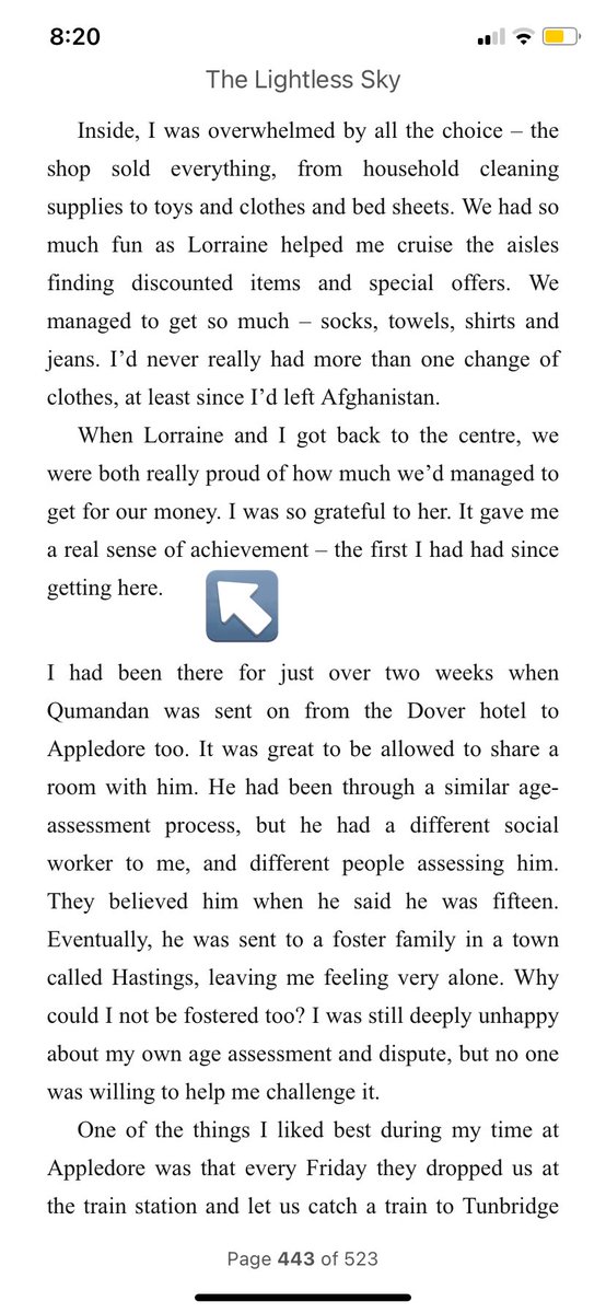 This part really touched me - @GulwaliP . I have so much more to say but this is one positive thing that put a smile on my face