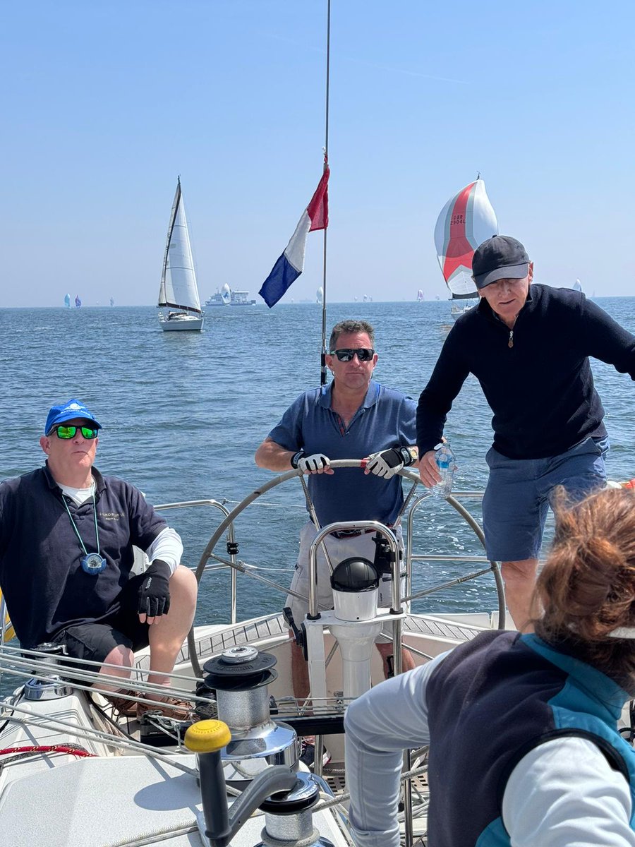 Had one of the most perfect early summer weekends, racing up and down the Solent in shorts and sunshine, and catching up with many old friends in Yarmouth