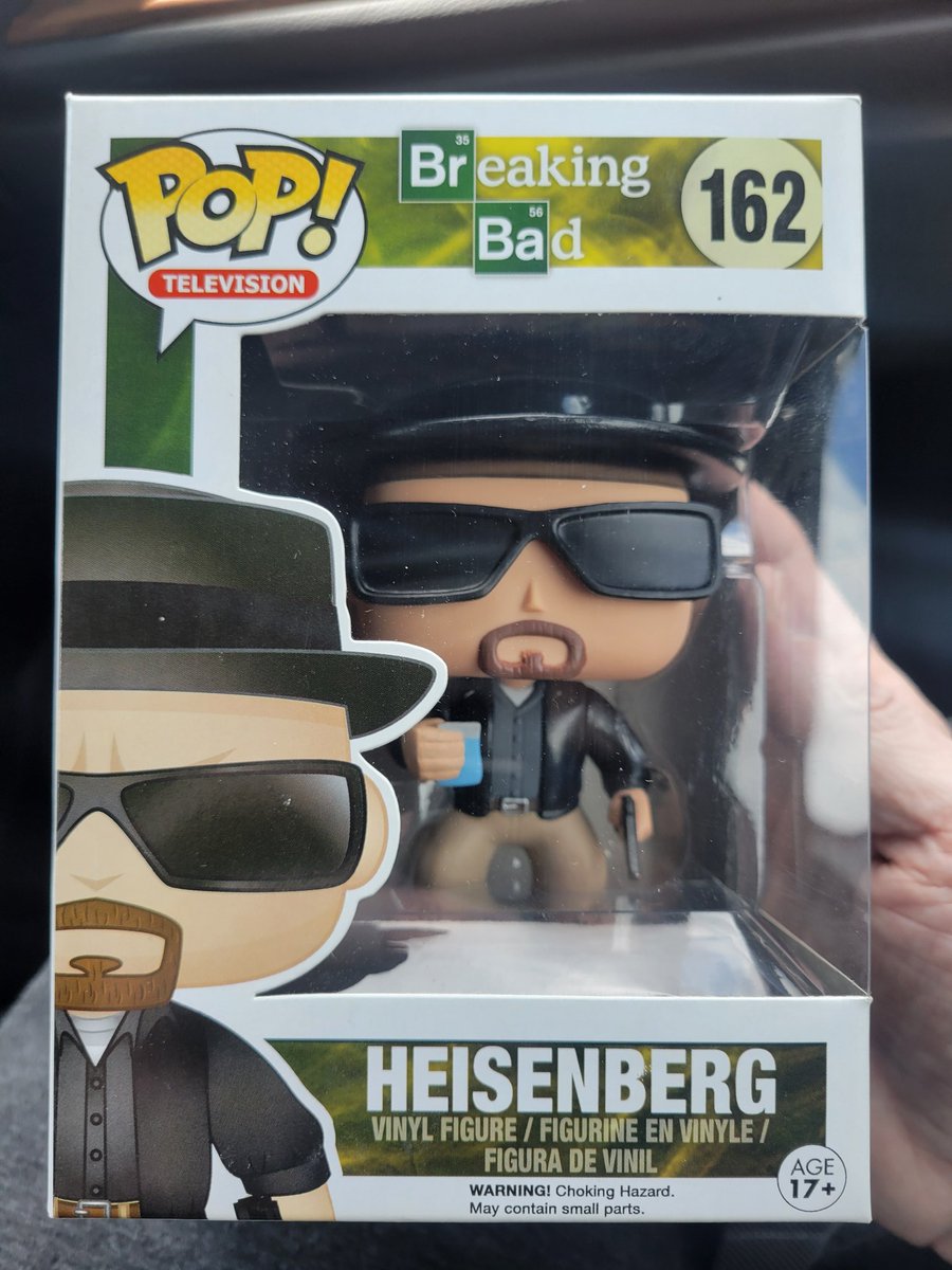 Breaking Bad Heisenberg $75 shipped. Message me if you are interested and for more pictures. Box is pretty mint! Retweets appreciated!