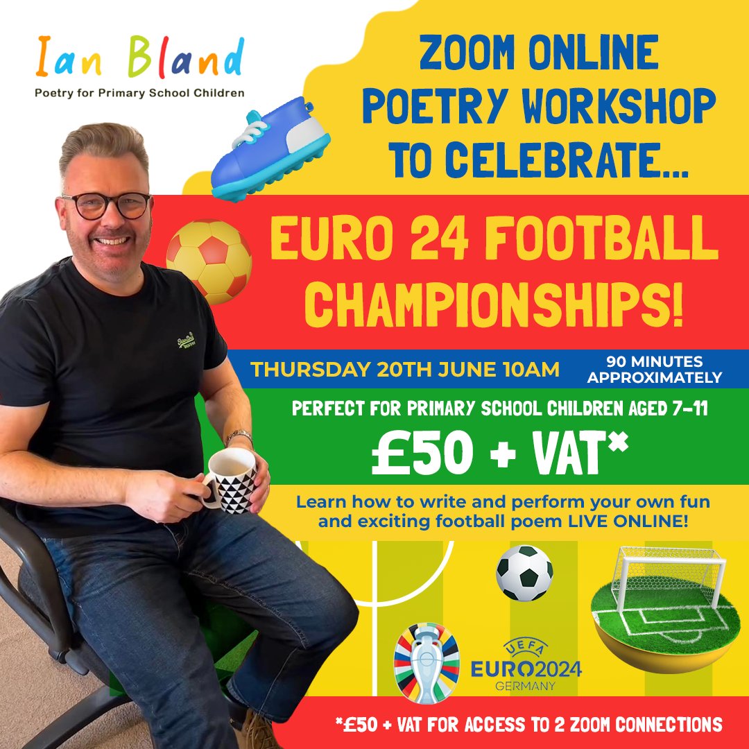 Is your primary school booked on yet? #EURO2024
@primaryrocks