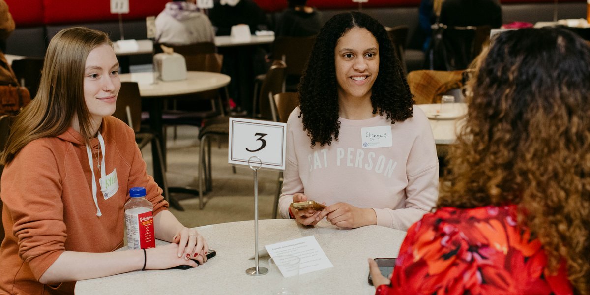 “You never know who might have a new opportunity for you — there are so many things that connections can do for you.' Read more career and post-grad advice from recent alumni, who gathered in February for a networking event: stkat.es/3UTYPol