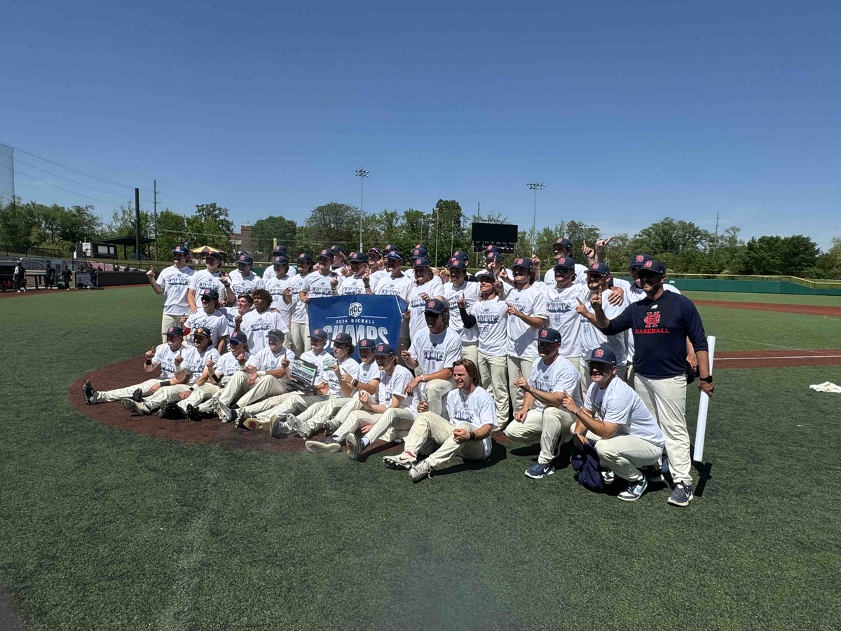 Heartland Collegiate Athletic Conference (@hcacdiii) on Twitter photo HCAC Baseball | Champions
Congrats to <a href="/HanoverPanthers/">Hanover Panthers</a> on being crowned this year’s Baseball Champions!!
#TheHeartofD3 | #D3Baseball HCAC Baseball | Champions
Congrats to <a href="/HanoverPanthers/">Hanover Panthers</a> on being crowned this year’s Baseball Champions!!
#TheHeartofD3 | #D3Baseball