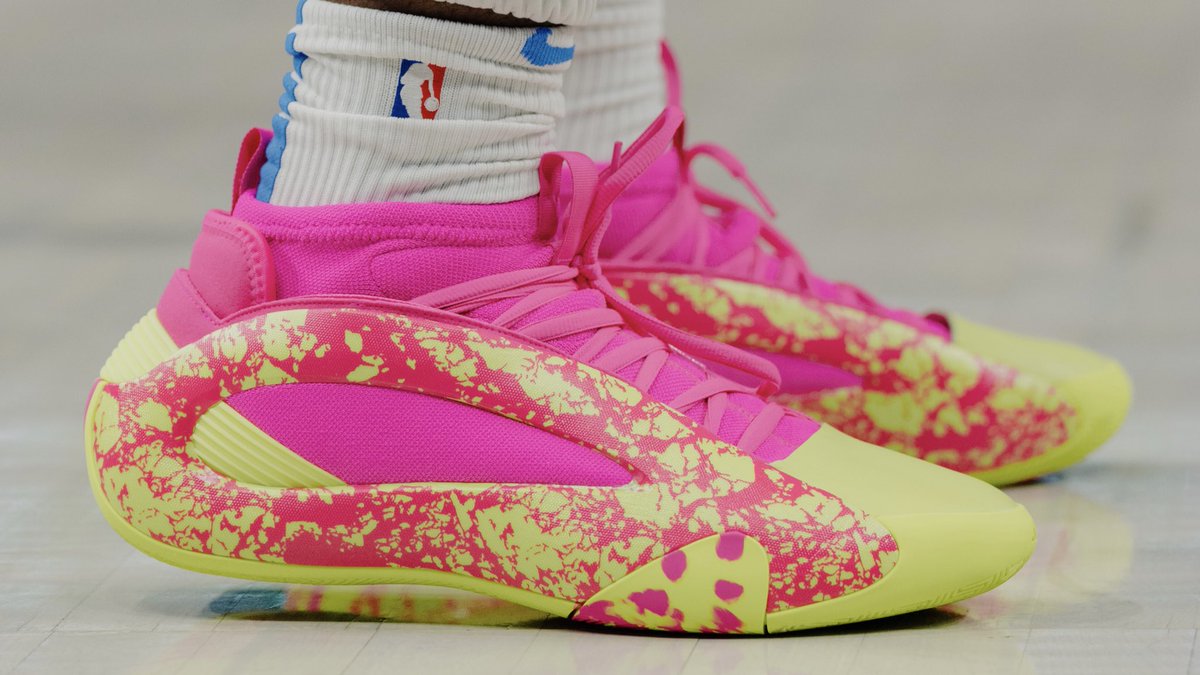 nicekicks's tweet image. Lu Dort’s adidas Harden Vol. 8 “Camp” PE 👀 

📸: @ammarmultani