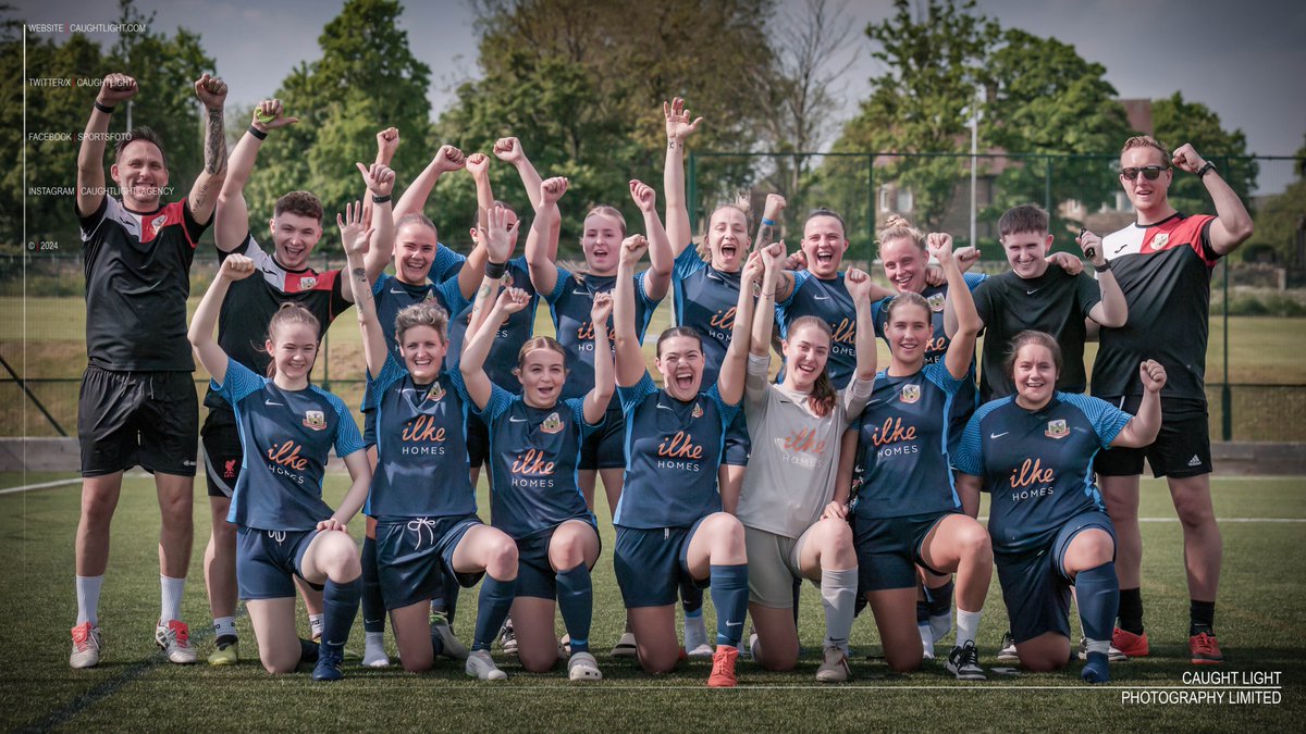 What a special group of players and management team. Only formed late summer 2022; Went unbeaten the whole of last season; and now back to back promotions. So grateful to have been asked to document their first two years in existence. @KTAFCWomen @WRCWFL @ImpetusFootball