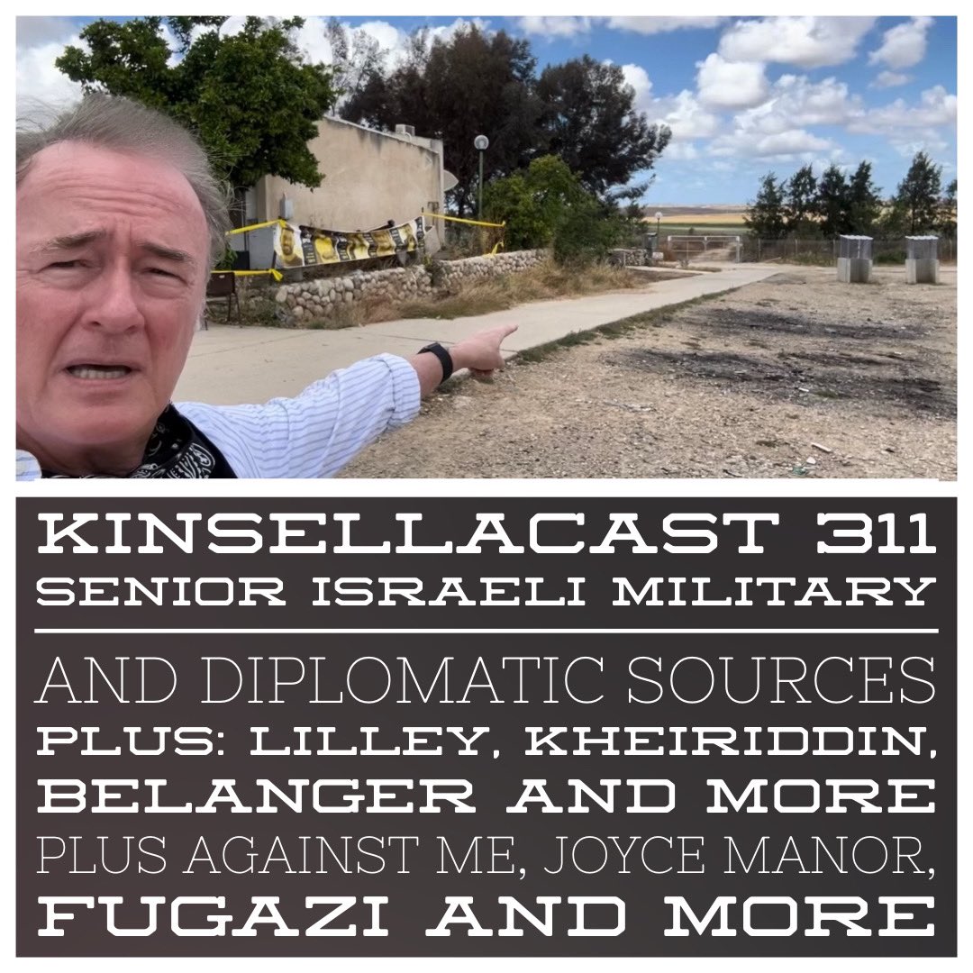 Kinsellacast 311 on Apple Podcasts: from Israel to Canada, with senior Israeli leadership, plus @brianlilley @TashaKheiriddin @KarlBelanger and Against Me, Joyce Manor, Fugazi, Smoke or Fire, and Wailers podcasts.apple.com/ca/podcast/kin…