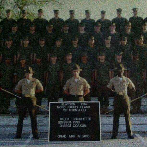 I graduated Marine boot camp 18 years ago today, wild. #SemperFi #onceamarinealwaysamarine #ParrisIsland