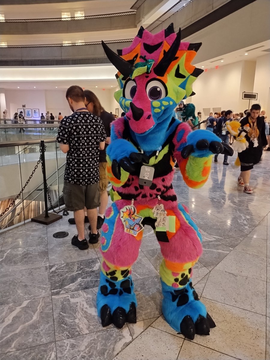 The RADDEST triceratops EVER #fwa2024