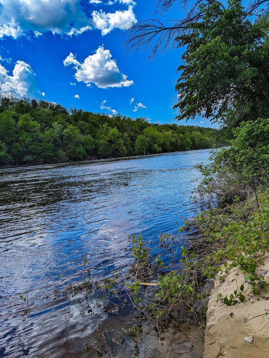 Beautiful day along the mighty Mississippi River! #minnesota #photography