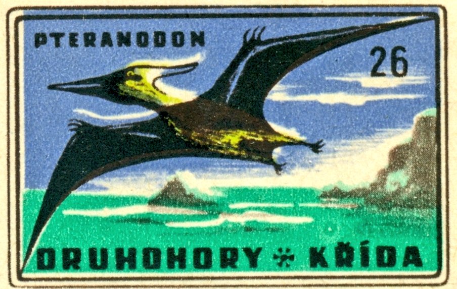 In case you're having a bad day

Enjoy these Czechoslovak prehistoric animal matchbox covers 🦖