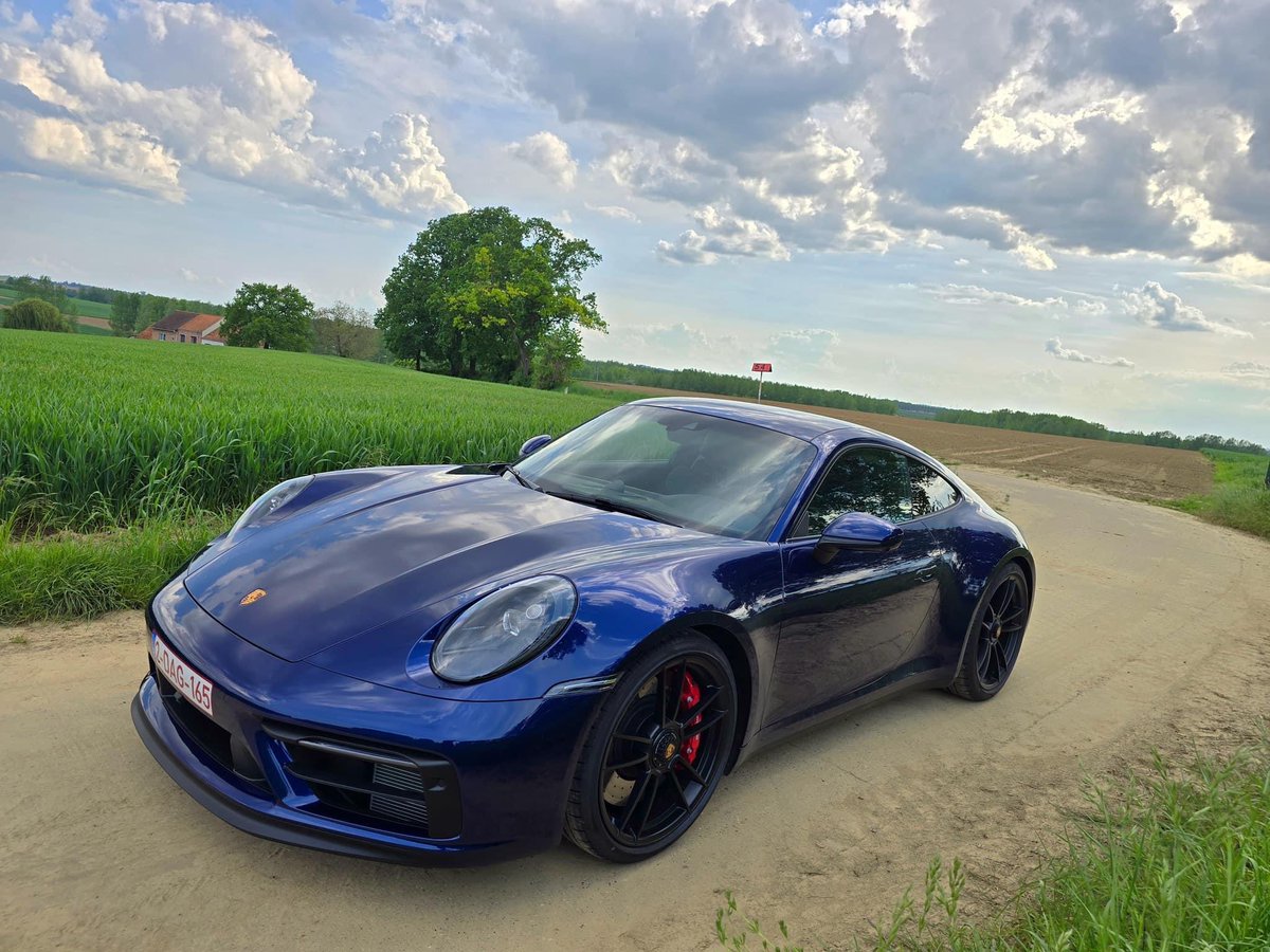 Sunday drive with the Gentian Blue GTS 💙