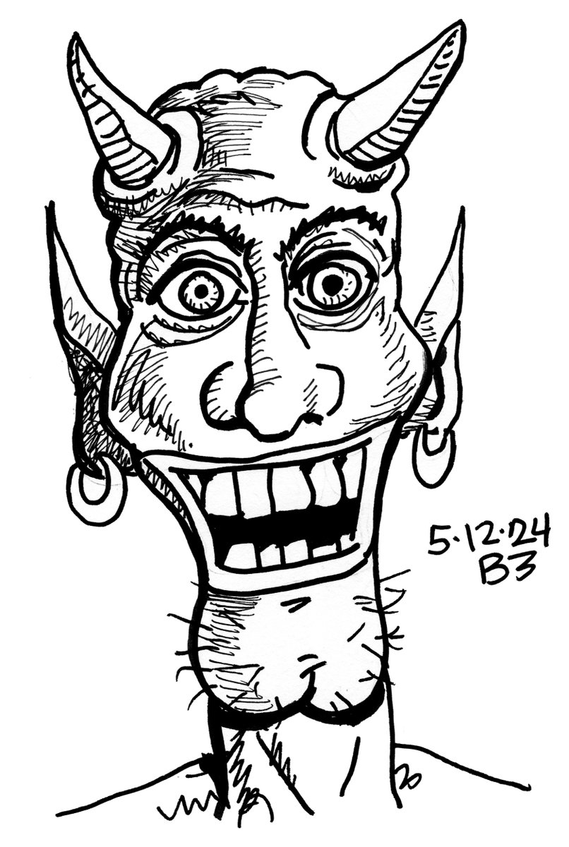 The Insane Demon!!!

#Doodle #DailyDoodle #draw