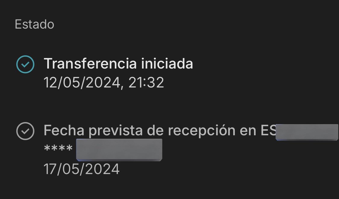 En el s.XXI, en la época de bizum, que <a href="/vinted/">Vinted</a> tarde 5 días en hacer una transferencia…