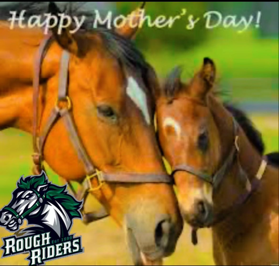 The RoughRiders would like to wish a very Happy Mother’s Day to Ridertown and a big thank you to all our wonderful billet mothers present and past. You and your families are so instrumental to our organization. #mothersday #ridersfamily #ponyup