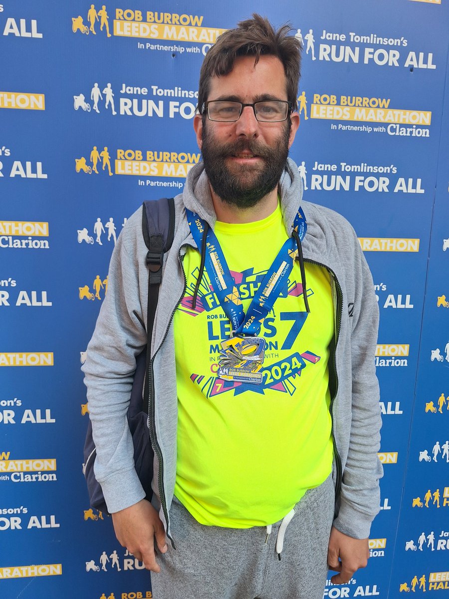 cllrandrewrule's tweet image. #Leeds Marathon done - 5hrs 13 mins in support of @mndassoc
@mndcampaigns @MNDNotts Some pretty brutal hills and warmer than most of my training runs but a great atmosphere from the spectators.
Thanks to everyone who sponsored me and to all those who shared my posts.