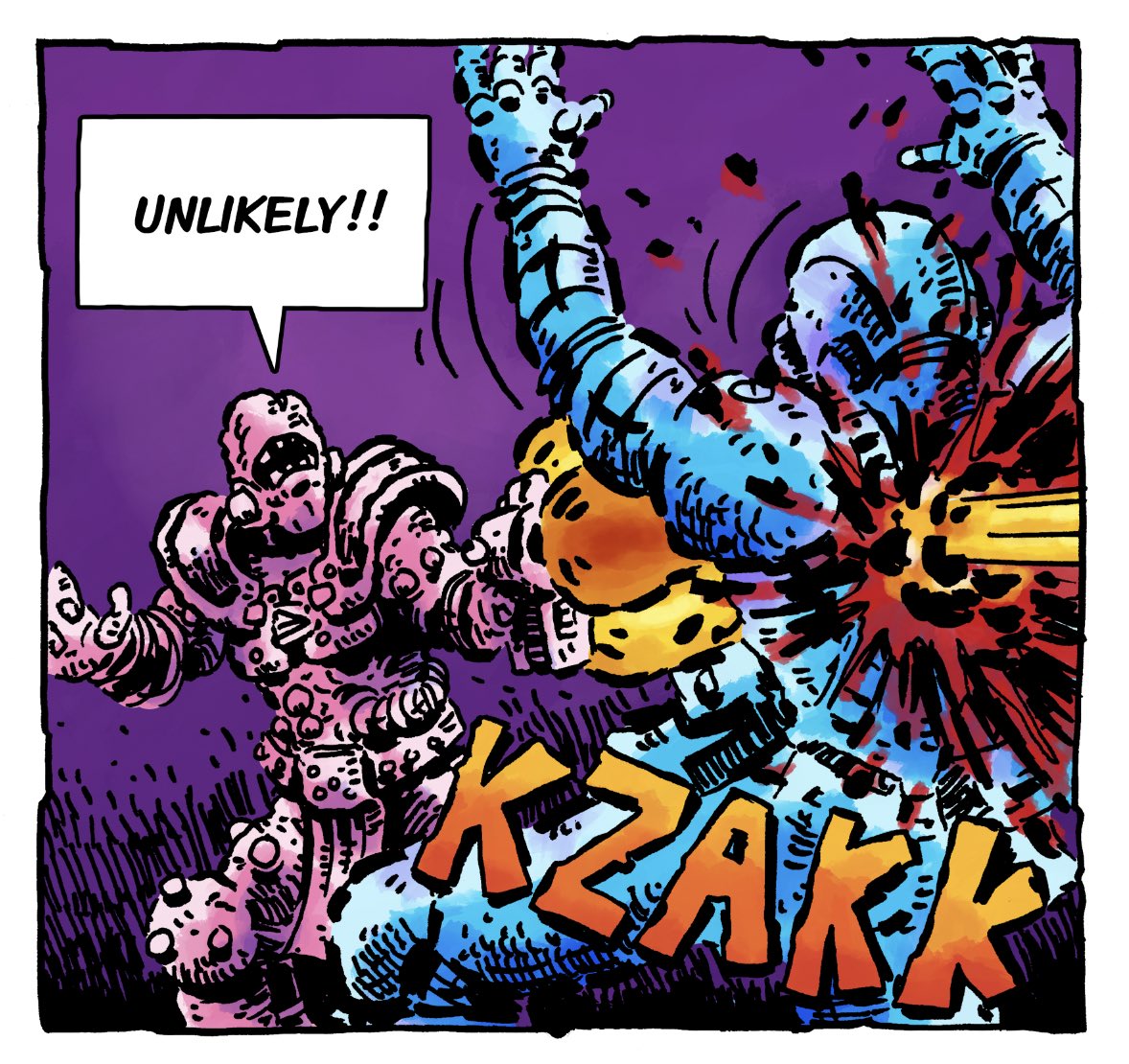 At least it’s colourful…

 #scifi #scifiart #scificomics #comics #comicbooks #webcomics #webcomic #Kamloops