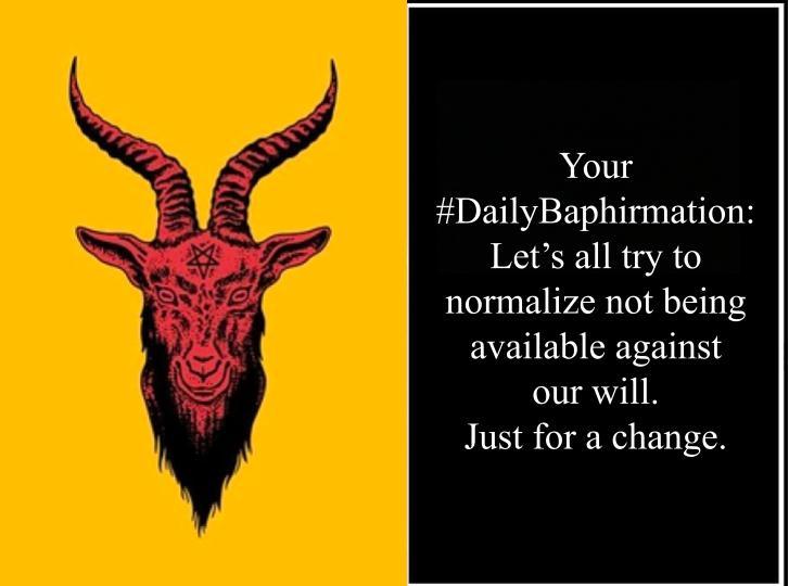 #DailyBaphirmation