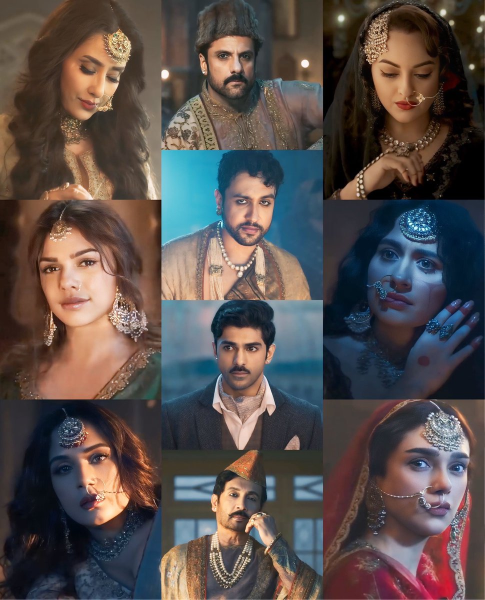 @mkoirala @bhansali_produc @aditiraohydari @FardeenFKhan @sudeepdop @Rimple_Harpreet One of the most beautiful series I’ve ever seen. Gripping storytelling, outstanding cinematography, great costumes, good dialogues, amazing music album with classical songs and excellent performances from the team. SLB did a marvelous job as a director once again. #Heeramandi