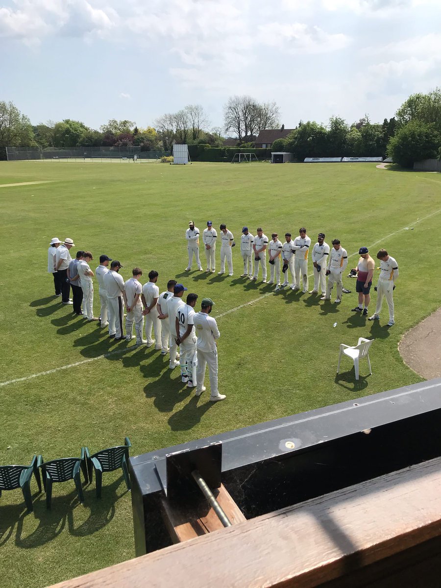 A difficult week for the club following the terrible news on Tuesday. 
We thank all of our opposition on both Saturday &amp; Sunday for their support in marking Chris’ passing in such a respectful manner.

#missyouDino