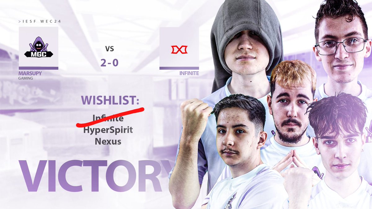 Marsupy Gaming (@marsupygaming) on Twitter photo With this unexpected victory against one of the best teams in Romania, Marsupy Gaming is going to IESF WEC24 Closed Qualifiers. The winner will have the opportunity to represent Romania in the European Regional Qualifiers   and then to World eSport Championship (like World Cup of With this unexpected victory against one of the best teams in Romania, Marsupy Gaming is going to IESF WEC24 Closed Qualifiers. The winner will have the opportunity to represent Romania in the European Regional Qualifiers   and then to World eSport Championship (like World Cup of