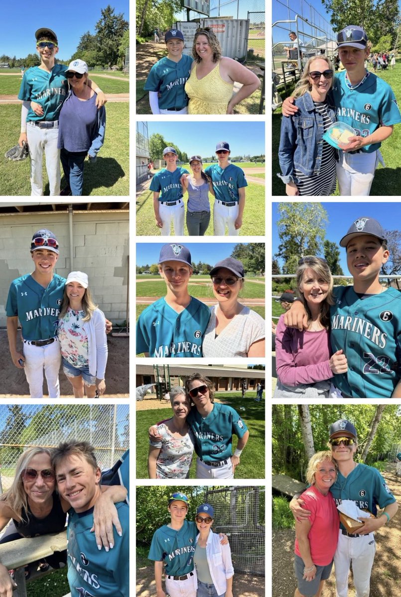 Happy Mother's Day to ALL of our Victoria Mariners Junior Premier Moms! Managed to find a few of you at the ballpark today. Hope you all enjoy your special day! 🩷