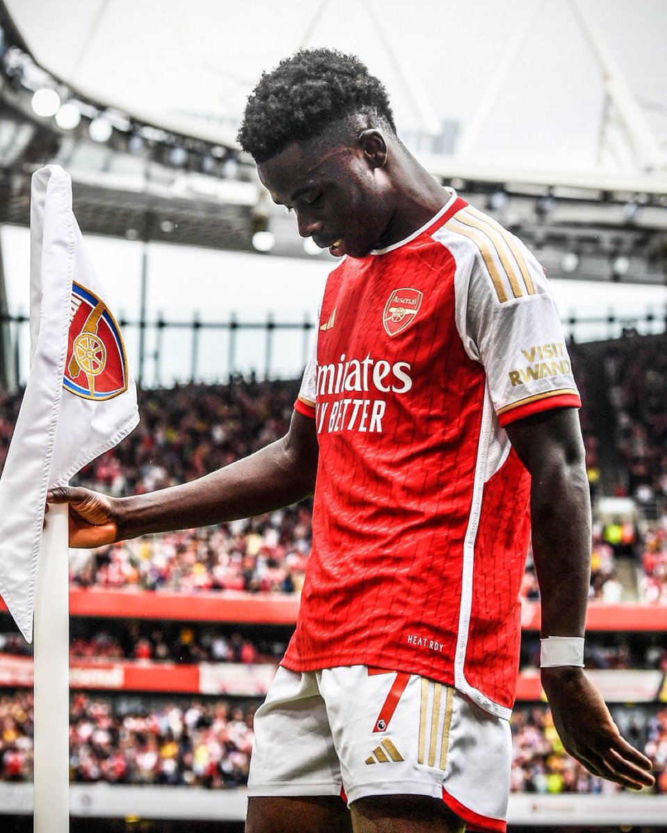 @Arsenalnewschan We can be proud of our Starboy. For years he has consistently shown how important he is to the team. Bukayo Saka is Arsenal's talisman. 💫