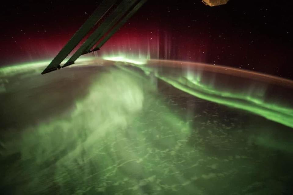 Something a little different - the aurora from the international space station 🤩