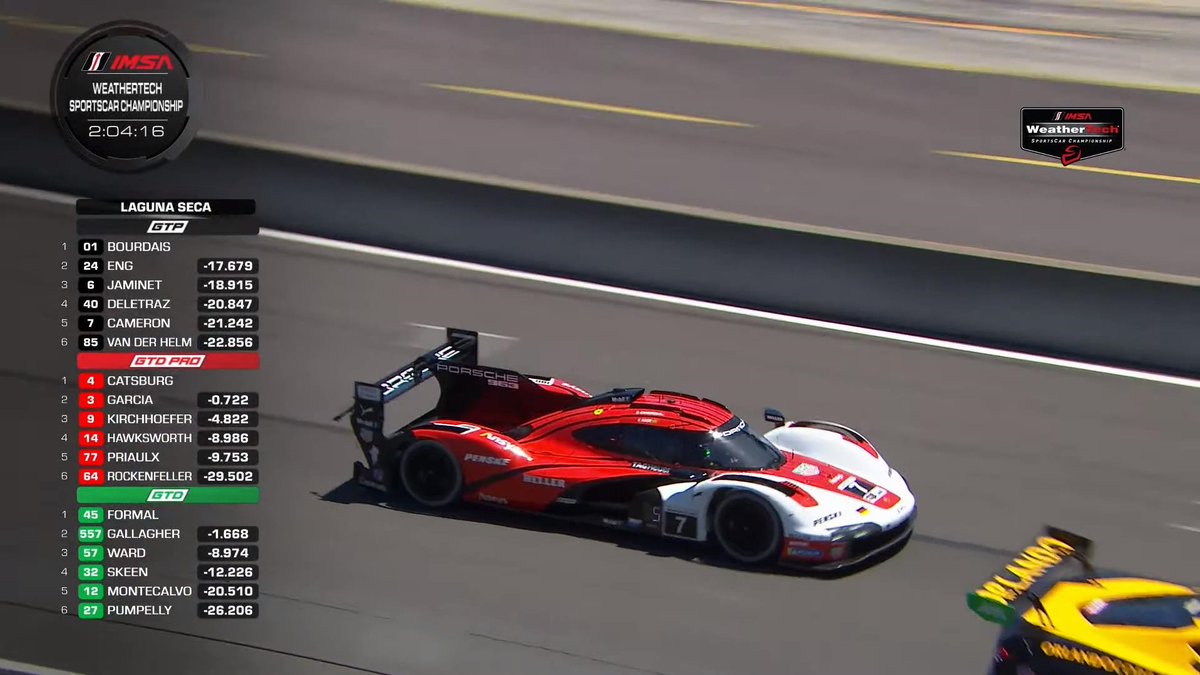 *zoomed* Was it #7 Porsche that clipped the Lexus? @IMSARadio @radiolemans @specutainment