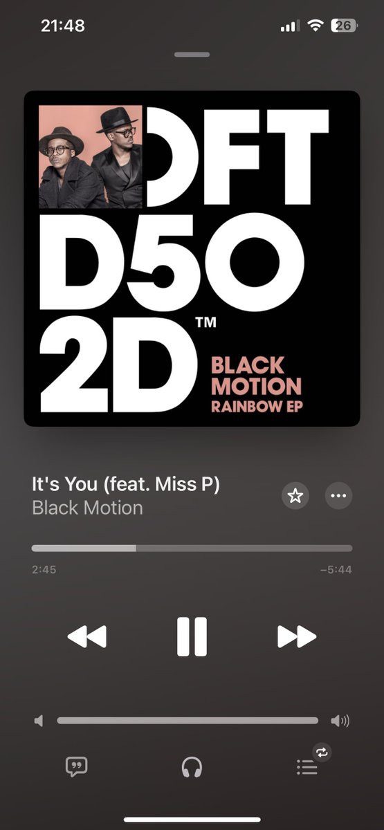 I remember when this dropped, I couldn’t stop playing it. Black motion was in their bag.🤞🏽