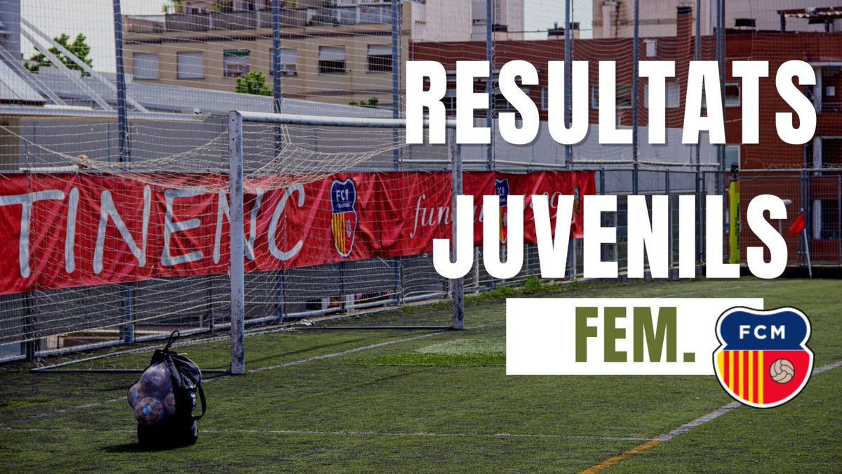 📌 Resultats dels Juvenils #FCMartinenc 🚺 FEMENINS 🔴 @ffbadalona_base 0-10 Juvenil A 🔴 Juvenil B 5-0 @ce_mataro #SomMartinenc #futfem