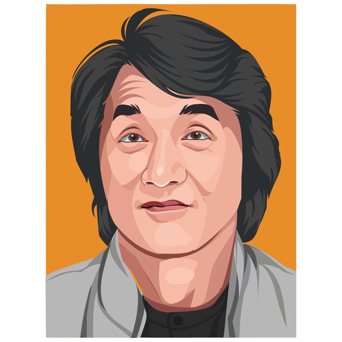 AliAzmatKhn's tweet photo. Illustration portatif of a legendary, childhood hero.
#jackiechan https://t.co/NrsRppZCop